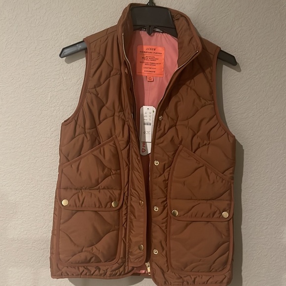 JCrew NWT Signature Puffer Vest Size XXS - Picture 2 of 6